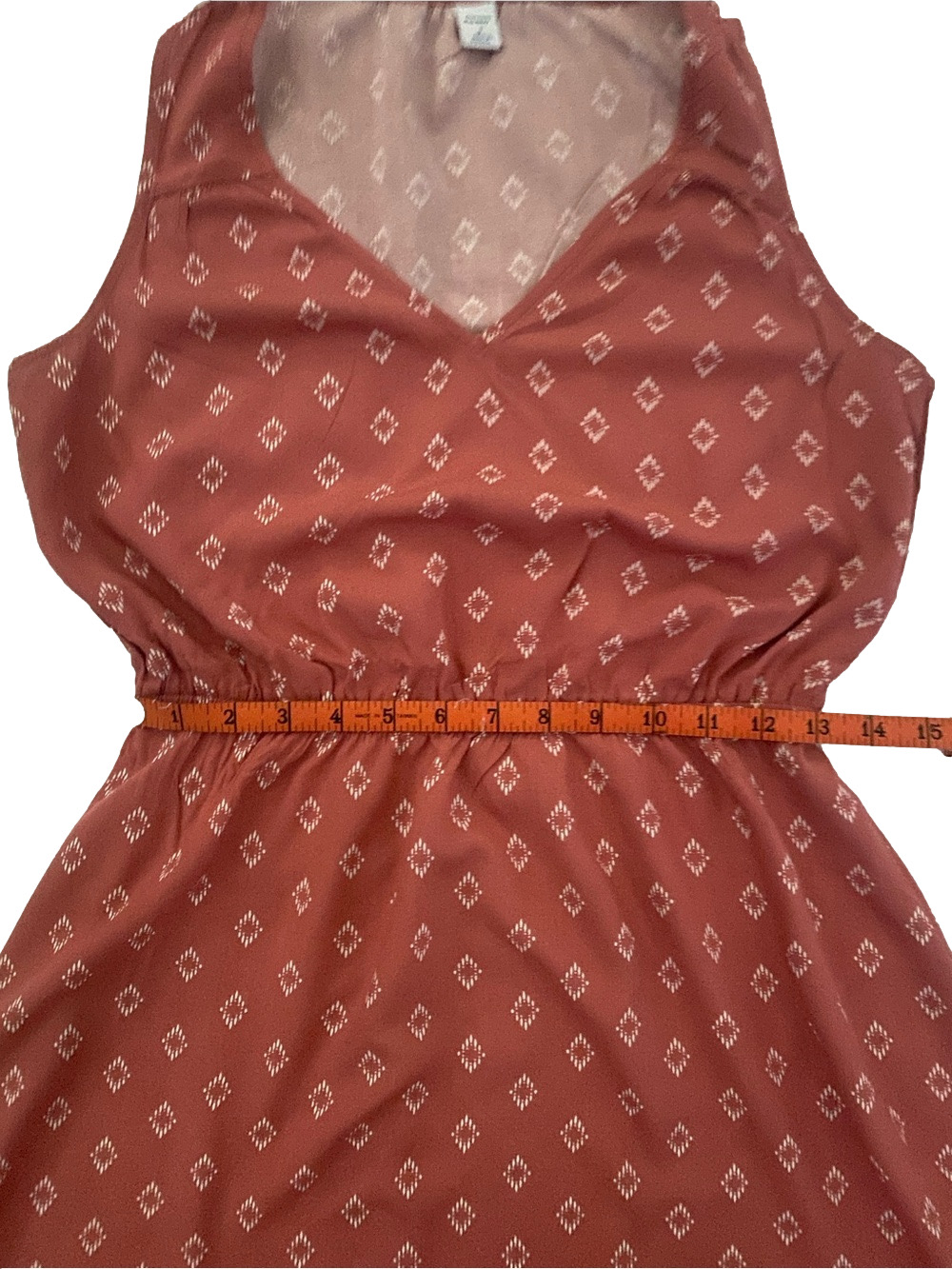 Old Navy Dusty Rose Sleeveless V-Neck Mini Dress, Size S - Picture 6 of 8